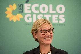 Judith Godreche At The EELV Summer Days - Tours