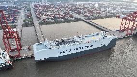 World's Largest and Most Environmentally Friendly Vehicle Carrier