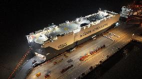 World's Largest and Most Environmentally Friendly Vehicle Carrier