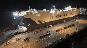 World's Largest and Most Environmentally Friendly Vehicle Carrier