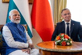 Indian Prime Minister visits Poland