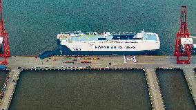 World's Largest and Most Environmentally Friendly Vehicle Carrier