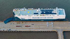 World's Largest and Most Environmentally Friendly Vehicle Carrier