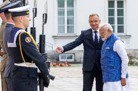 Indian Prime Minister visits Poland