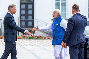 Indian Prime Minister visits Poland