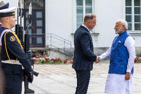 Indian Prime Minister visits Poland