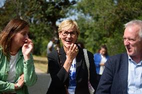 Judith Godreche At The EELV Summer Days - Tours