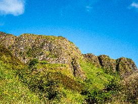 Cave Hill Trail, In Belfast Northern Ireland.