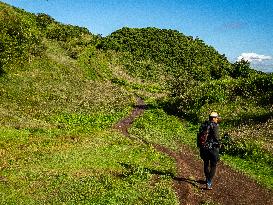 Cave Hill Trail, In Belfast Northern Ireland.