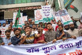 March Towards The High Commission Of India In Bangladesh