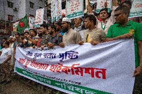 March Towards The High Commission Of India In Bangladesh