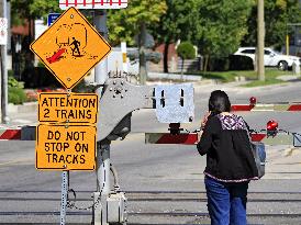 Major Railroad And Union Dispute Shuts Down Rail Service In Canada On August 22, 2024.