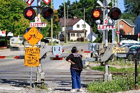 Major Railroad And Union Dispute Shuts Down Rail Service In Canada On August 22, 2024.