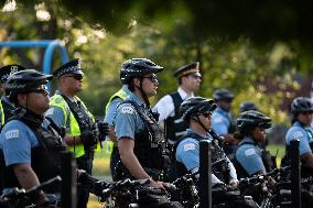 Pro-Palestinian Protesters March In Chicago