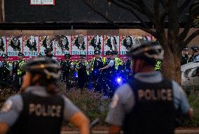 Pro-Palestinian Protesters March In Chicago