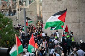 Pro-Palestinian Protesters March In Chicago