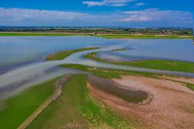 Kuitun Reservoir Scenery in Xinjiang