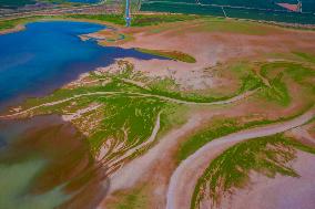 Kuitun Reservoir Scenery in Xinjiang