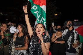 Washington DC: Pro-Palestinian Demonstration At George Washington University