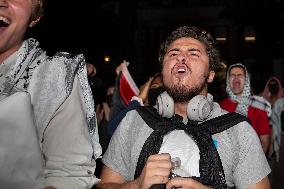 Washington DC: Pro-Palestinian Demonstration At George Washington University