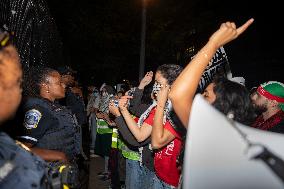 Washington DC: Pro-Palestinian Demonstration At George Washington University