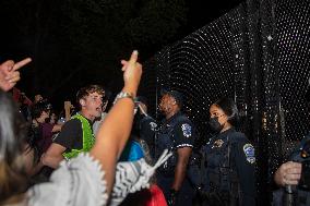 Washington DC: Pro-Palestinian Demonstration At George Washington University