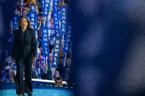 Kamala Harris Accepts Democratic Nomination - Chicago