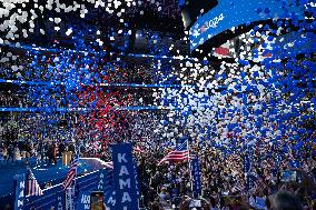 Kamala Harris Accepts Democratic Nomination - Chicago