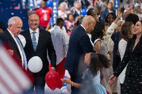 Kamala Harris Accepts Democratic Nomination - Chicago