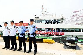 Joint Maritime Law Enforcement Drill in Qingdao