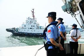 Joint Maritime Law Enforcement Drill in Qingdao