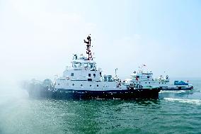 Joint Maritime Law Enforcement Drill in Qingdao