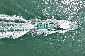 Joint Maritime Law Enforcement Drill in Qingdao