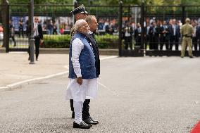 Narendra Modi Visits Warsaw