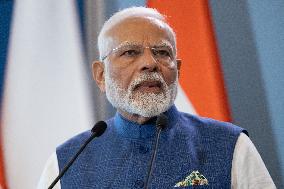 Narendra Modi Visits Warsaw