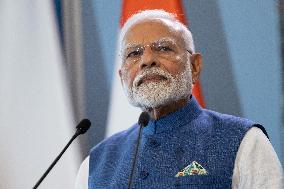 Narendra Modi Visits Warsaw