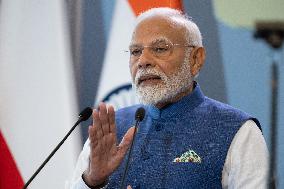 Narendra Modi Visits Warsaw