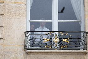 President Macron Meets NFP Party Leaders - Paris