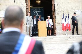 Rachida Dati At The Commemoration Of The Liberation Of Paris - Paris