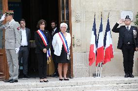 Rachida Dati At The Commemoration Of The Liberation Of Paris - Paris