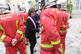 Rachida Dati At The Commemoration Of The Liberation Of Paris - Paris