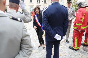 Rachida Dati At The Commemoration Of The Liberation Of Paris - Paris