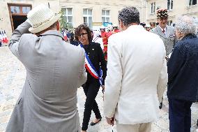 Rachida Dati At The Commemoration Of The Liberation Of Paris - Paris