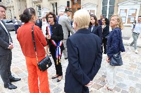 Rachida Dati At The Commemoration Of The Liberation Of Paris - Paris