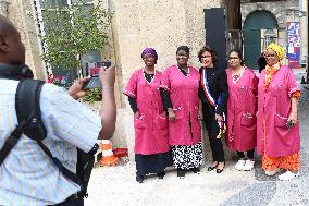 Rachida Dati At The Commemoration Of The Liberation Of Paris - Paris