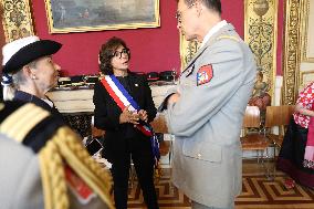 Rachida Dati At The Commemoration Of The Liberation Of Paris - Paris