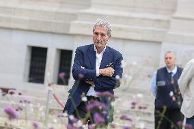 Funeral Of Patrice Laffont At The Pere Lachaise Cemetery