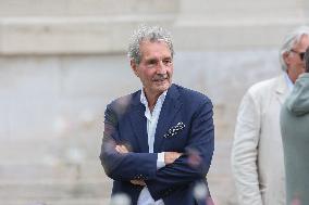 Funeral Of Patrice Laffont At The Pere Lachaise Cemetery