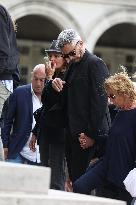 Funeral Of Patrice Laffont At The Pere Lachaise Cemetery