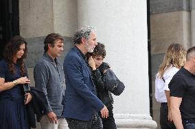 Funeral Of Patrice Laffont At The Pere Lachaise Cemetery